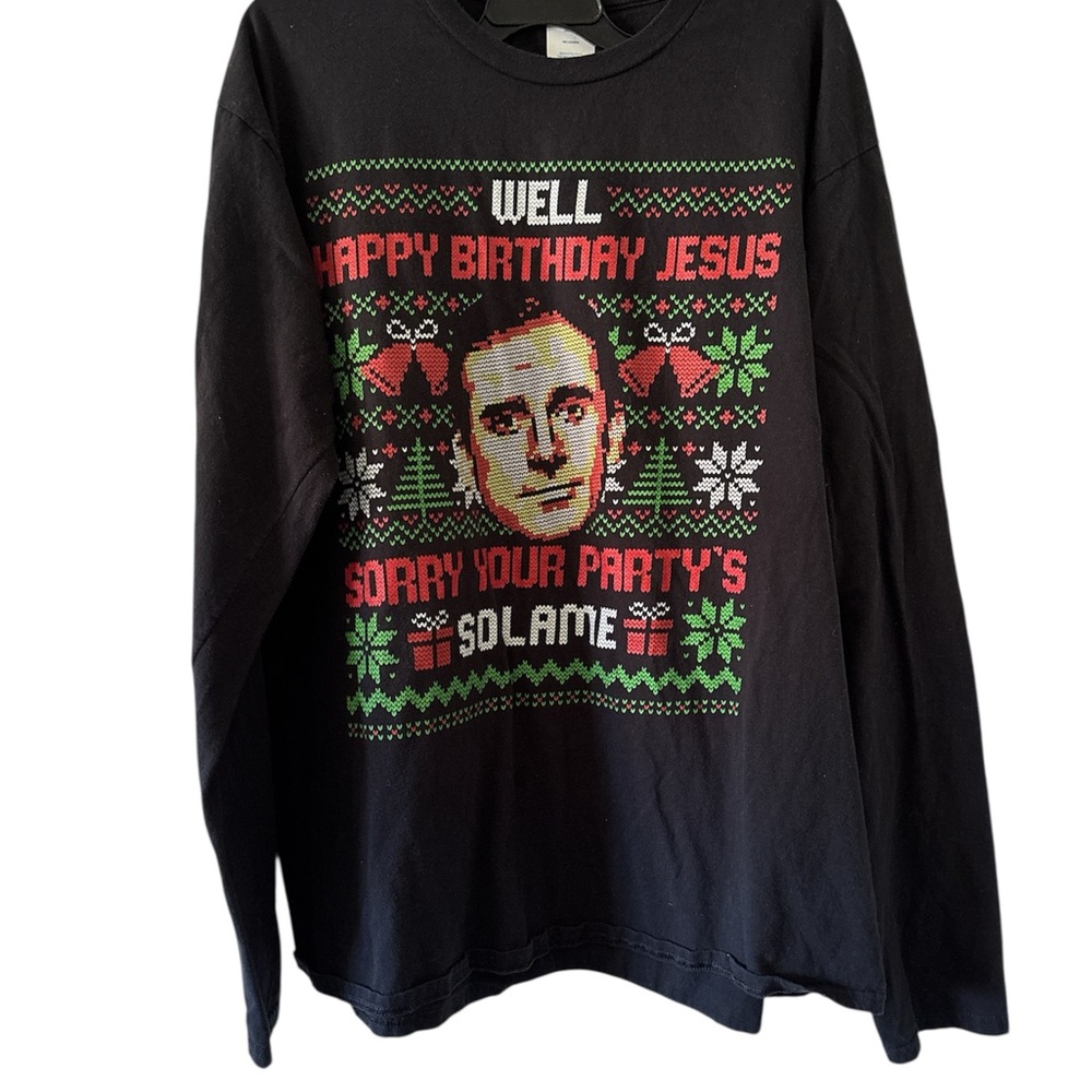 The Office Christmas long sleeve tshirt XL